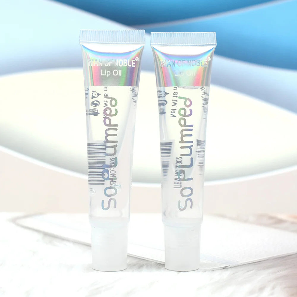 Set of 6 Fruity Lip Glosses – Moisturizing &amp; Shiny Clear Gel – Women's Lip Makeup