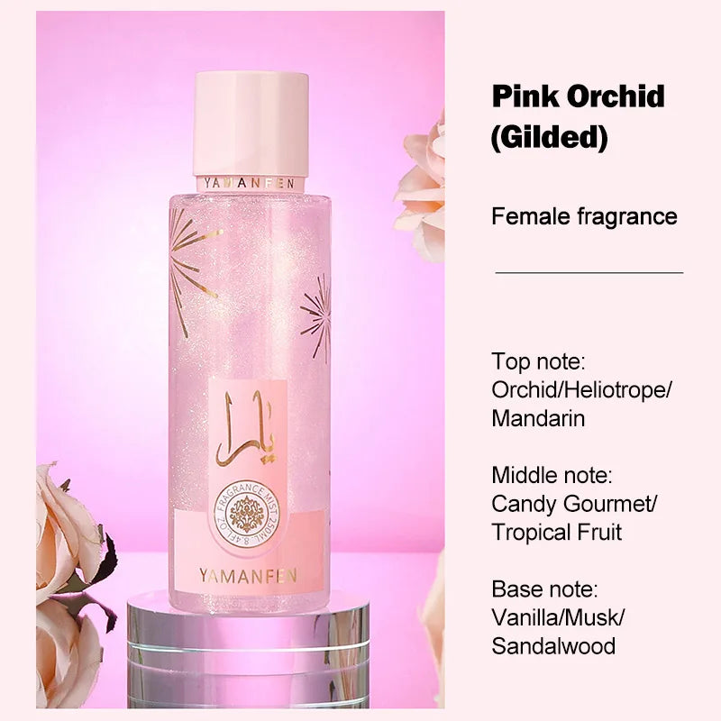 Women Quicksand Perfume Body Spray – Rose Fruity Fragrance Deodorant 250ml