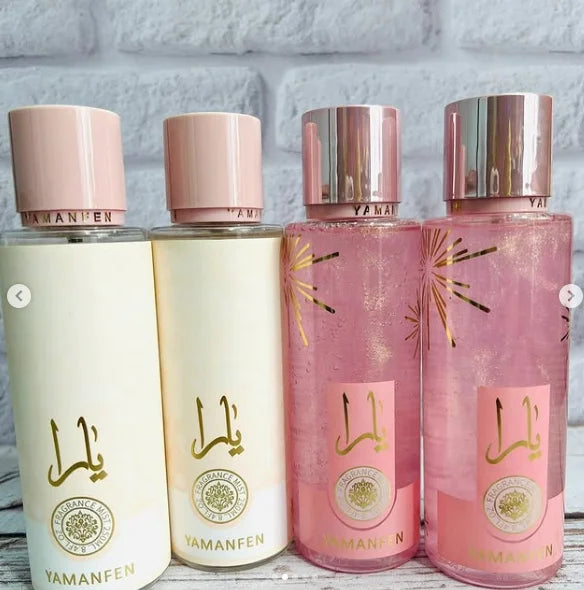 Parfum Spray Femme Quicksand – Rose & Fruits – Déodorant Parfumé Longue Tenue 250 ml