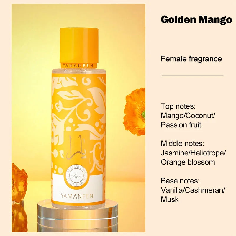 Parfum Spray Femme Quicksand – Rose & Fruits – Déodorant Parfumé Longue Tenue 250 ml