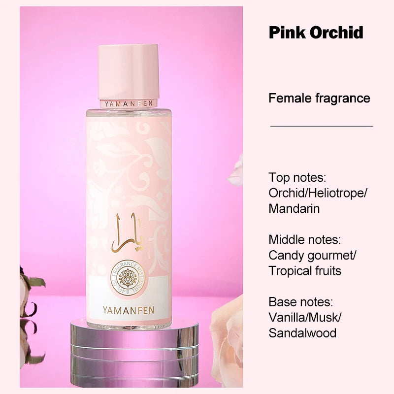 Parfum Spray Femme Quicksand – Rose & Fruits – Déodorant Parfumé Longue Tenue 250 ml