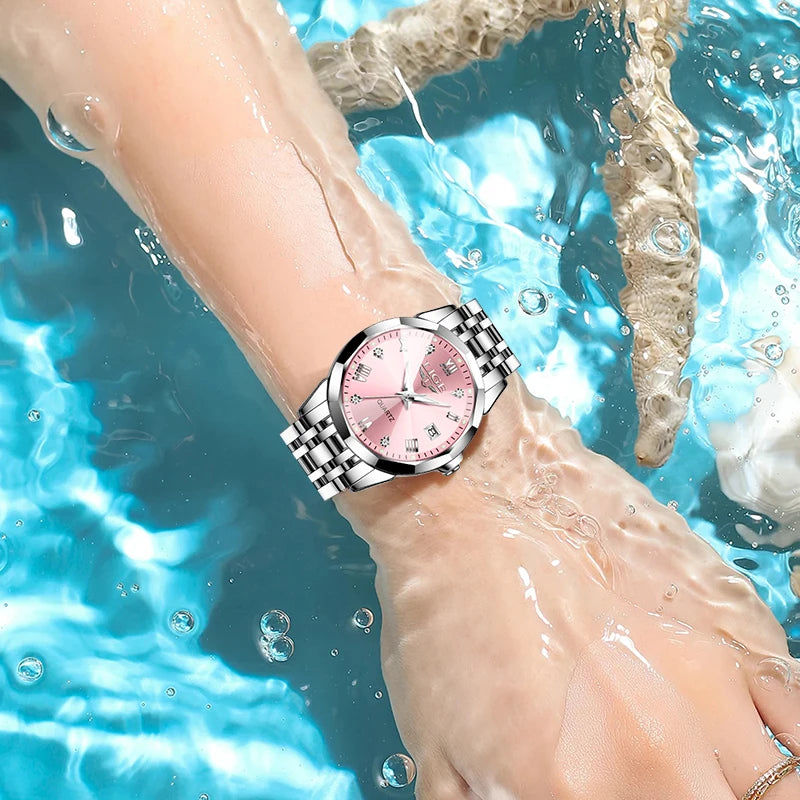 Montre Femme Élégante Ultra-Fine LIGE™ – Acier Inoxydable