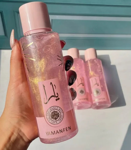 Parfum Spray Femme Quicksand – Rose & Fruits – Déodorant Parfumé Longue Tenue 250 ml